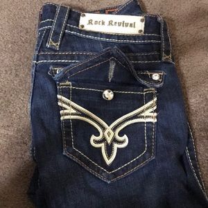 Rock Revival Jeans size 28 Jamie Boot